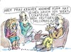 Cartoon: dumme Kuh (small) by Jan Tomaschoff tagged partnerschaft,therapie