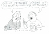 Cartoon: Fettleber (small) by Jan Tomaschoff tagged gesundheit,alkohol,ernährung,leber