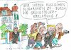 Cartoon: Grundsteuer (small) by Jan Tomaschoff tagged oligarchen,russland,grundsteuer