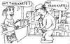 Cartoon: kartell (small) by Jan Tomaschoff tagged tankstelle,kartell