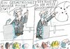Cartoon: Mitte der Gesellschaft (small) by Jan Tomaschoff tagged radikalitätä,toleranz,vielfalt