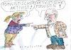 Cartoon: Populisten Aktivisten (small) by Jan Tomaschoff tagged debatte,vorwürfe,ggesellschaft,spaltung