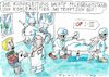 Cartoon: Schwesternmangel (small) by Jan Tomaschoff tagged krankenhaus,fachkräftemangel,kohleausstieg