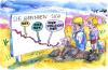 Cartoon: Trend (small) by Jan Tomaschoff tagged rezession,abschwung,flaute,krise,wirtschaftskrise