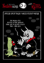 Cartoon: NOSFERA - Triceracula (small) by volkertoons tagged nosfera,vampire,vampires,vampir,böse,vampöse,death,dead,undead,untot,tot,dinosaurier,dinosaur,triceratops,fun,humor