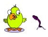 Cartoon: Strahlenverseuchter Wurm! (small) by Tricomix tagged strahlenverseucht,wurm,vogel,bird,japan
