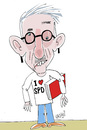 Cartoon: Wo die Liebe hinfällt... (small) by Hayati tagged thilo sarazin sarazinspd parteiausschussverfahren bundesbank vorstand politik politika berlin hayati boyacioglu