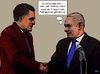 Cartoon: Romney auf Fettnäpfchen-Tour (small) by sier-edi tagged romney,präsident,wahl,fettnäpfchen