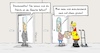 Cartoon: Haustürlieferung (small) by Marcus Gottfried tagged paketdienst,kosten,niedriglohn,paket,dhl,gls,dpd,lieferung,haustür,bote