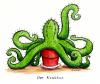 Cartoon: Der Kraktus (small) by Kossak tagged krake,octopus,tintenfisch,kaktus,cactus,blumentopf,flowerpot