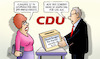 Cartoon: CDU und SPD-Parteivorsitz (small) by Harm Bengen tagged klingbeil,laschet,nachfolge,vorschlag,spd,parteivorsitz,cdu,bewerbungen,urne,karton,tisch,harm,bengen,cartoon,karikatur