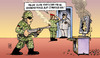 Cartoon: Cyberkrieg (small) by Harm Bengen tagged cyber,cyberkrieg,cyberwar,nato,bundeswehr,strategie,krieg,kriegführung,computer,monitor,internet,virus,trojaner,angriff,soldat,offizier,gewehr,schießen