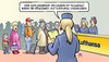 Cartoon: Eurowings-Streik (small) by Harm Bengen tagged eurowings,streik,flughafen,ufo,kabinenpersonal,flugbegleiter,passagiere,flugangst,umbuchen,flugausfall,harm,bengen,cartoon,karikatur