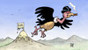 Cartoon: G20 (small) by Harm Bengen tagged g20,toronto,weltwirtschaft,gipfel,finanzmärkte,rating,banken,hegdgefonds,geier,flug,vogel,kot,scheiße
