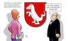 Cartoon: Groko Niedersachsen (small) by Harm Bengen tagged groko,grosse,koalition,niedersachsen,cdu,spd,veränderungen,ross,wappen,pferd,harm,bengen,cartoon,karikatur