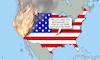 Cartoon: Hitze Nordamerika (small) by Harm Bengen tagged hitze,nordamerika,usa,klimawandel,klimaanlagen,feuer,rauch,waldbraende,harm,bengen,cartoon,karikatur