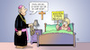 Cartoon: Kirchenstreik (small) by Harm Bengen tagged kirchenstreik,katholische,kirche,frauenrechte,gleichberechtigung,maria,priester,sex,zölibat,harm,bengen,cartoon,karikatur
