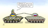 Cartoon: Russland-Angriff (small) by Harm Bengen tagged erwartung,ungeduld,nato,ukraine,russland,panzer,angriff,harm,bengen,cartoon,karikatur