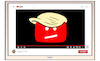 Cartoon: Trump auf Youtube (small) by Harm Bengen tagged trump,channel,kanal,youtube,gesperrt,sperrung,usa,harm,bengen,cartoon,karikatur