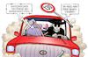 Cartoon: Verkehrstote Tiefstand (small) by Harm Bengen tagged historischer,tiefstand,verkehrstoten,tod,kfz,autofahren,tempolimit,geschwindigkeit,verkehrssicherheit,gegensteuern,harm,bengen,cartoon,karikatur