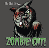 Cartoon: Zombie Cat (small) by esplesst tagged zombie cat funny gory horror