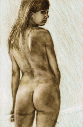 Cartoon: insideoutside (medium) by nootoon tagged inside,outside,nootoonart,nude,art,germany,digital