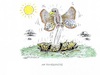 Cartoon: Corona-Metamorphose (small) by mandzel tagged corona,pandemie,panik,chaos,hysterie,pleiten,insolvenzen,geschäftsauflösungen