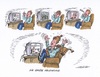 Cartoon: Europameisterschaft (small) by mandzel tagged fußball,em,nachrichten,fernsehen,unterhaltung,fans