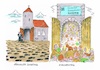 Cartoon: Evangelischer Kirchentag (small) by mandzel tagged kirchentag,deutschland,besucherströme,kirche