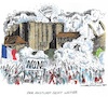 Cartoon: Macron hör die Signale ! (small) by mandzel tagged frankreich,macron,bastille,rentenreform,gegenwind