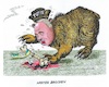 Cartoon: Putin beißt sich die Zähne aus (small) by mandzel tagged russland,putin,nato,osterweiterung,ukraine,angst,krieg,europa