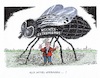 Cartoon: Ratlosigkeit in Deutschland (small) by mandzel tagged rechtsradikalismus,deutschland,merkel,ratlosigkeit,hass,migranten
