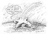 Cartoon: Sternschnuppe (small) by mandzel tagged sternschnuppe,wunsch,pech,glück