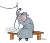 Cartoon: Strompreiserhöhungen (small) by mandzel tagged strom,gas,preiserhöhungen,klimawandel,energieprobleme