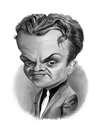 Cartoon: James Cagney (small) by rocksaw tagged caricature,james,cagney