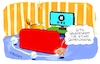 Cartoon: Gehirnjogging (small) by Holga Rosen tagged tv,programm