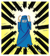 Cartoon: HELP (small) by ismail dogan tagged afghan,women