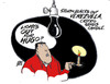 Cartoon: lights out (small) by barbeefish tagged communism