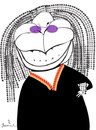 Cartoon: Whoopie! (small) by Garrincha tagged caricatures,personalities,artists,whoopie,goldberg,actors,comedians,humor