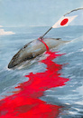 Cartoon: konventioneller Walfang (small) by sobecartoons tagged walfang,japan,naturschutz,meeressäuger,tötungsindustrie,artenschwund
