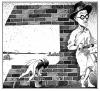 Cartoon: James Joyce (small) by Pohlenz tagged literature books author ireland dublin