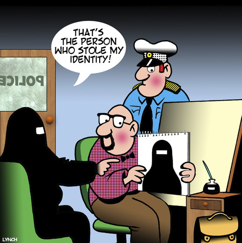 Cartoon: Police artist (medium) by toons tagged identity,theft,police,sketch,artist,burqa,burka,religion,islam,identity,theft,police,sketch,artist,burqa,burka,religion,islam