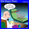 Cartoon: Abandonment (small) by toons tagged shopping,trolley,feeling,abandoned
