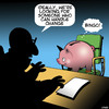 Cartoon: Change management (small) by toons tagged piggy,bank,change,management,handling,animals,pigs