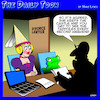 Cartoon: Divorce settlement (small) by toons tagged princess,and,the,frog,divorce,custody,battle
