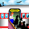 Cartoon: First class (small) by toons tagged have,nots,air,travel,first,class,economy,rich,and,poor,frequent,flyers,aeroplanes,passenger,jets