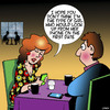 Cartoon: First date (small) by toons tagged first,date,staring,at,phone,smart,phones