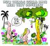 Cartoon: Gay Adam (small) by toons tagged adam and ave gay bible garden of eden godcreation
