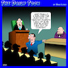 Cartoon: Jury (small) by toons tagged alibi,lies,jury,defendant,prisoner,lawyer,taken,out,of,context