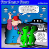 Cartoon: Light years (small) by toons tagged alien,invasion,intelligent,life,aliens